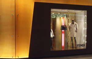 two story Fendi at 66 in Shanghai